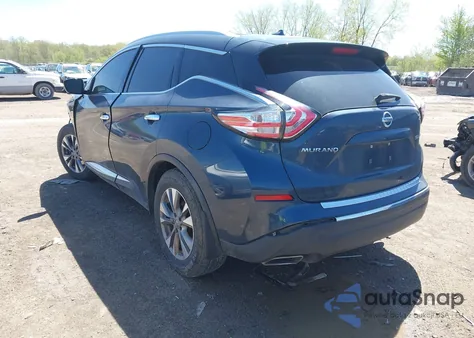 2016 Nissan Murano Sl from USA, damaged, VIN 5N1AZ2MH2GN106156